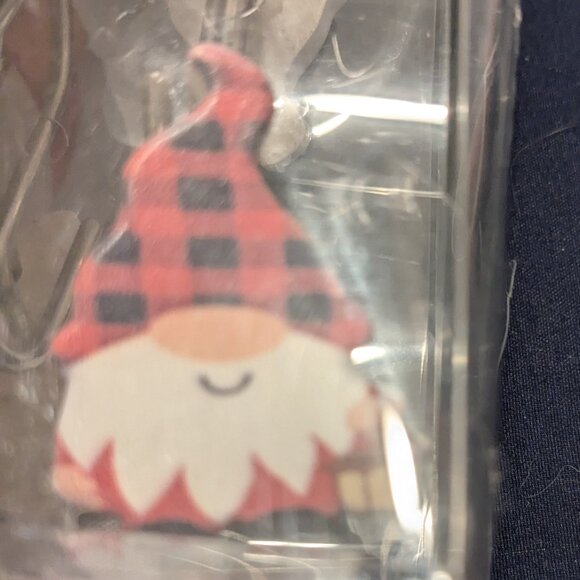 Comfort Bay Gnome shower curtain with hooks - NWT - Picture 3 of 4